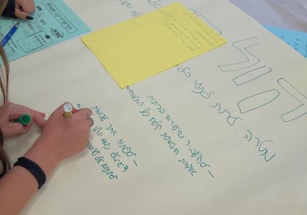 האקתון – סדנת נוער לקבוצת ההנהגה הבית ספרית